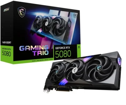 MSI GeForce RTX 5080 16G GAMING TRIO OC, G5080-16GTC