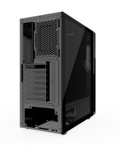 Bit Force SHADE AW-1 Gaming Midi Tower ATX kućište bez napajanja, crno
