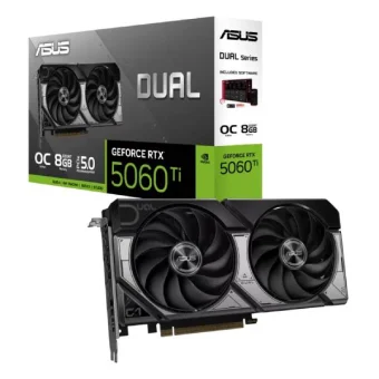 Asus Dual GeForce RTX5060 Ti OC, 8GB GDDR7