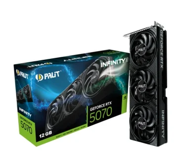 Palit GeForce RTX 5070 Infinity 3, 12GB GDDR7/192-bit, PCIe 5.0, HDMI/3×DP