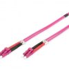 Digitus Fibre optic MM OM4 Duplex Patch cable LC-LC 2m