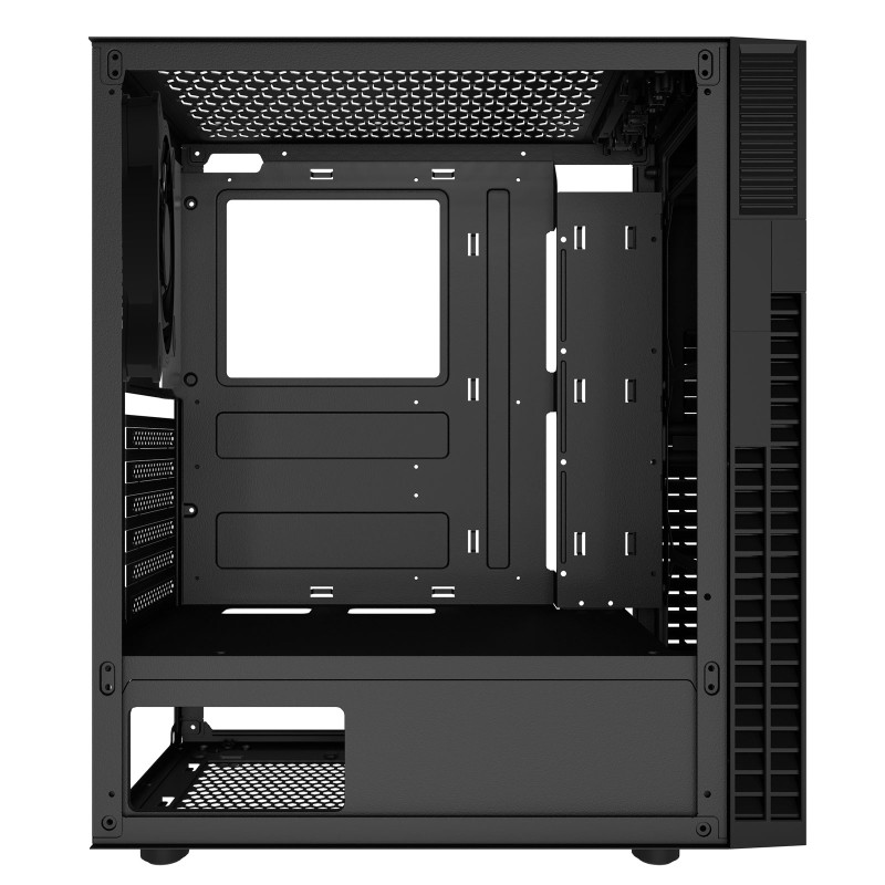 Bit Force SHADE AW-1 Gaming Midi Tower ATX kućište bez napajanja, crno