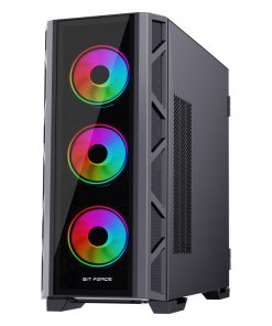 Bit Force GIANT ARGB-TG4 Gaming E-ATX, Full-Tower kućište bez napajanja, crno