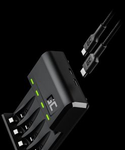 Green Cell punjač VitalCharger + 4x baterije AA 2000mAh Ni-MH