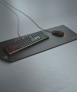 Cherry MP 2000 premium podloga za miš i tipkovnicu, XXL, crna