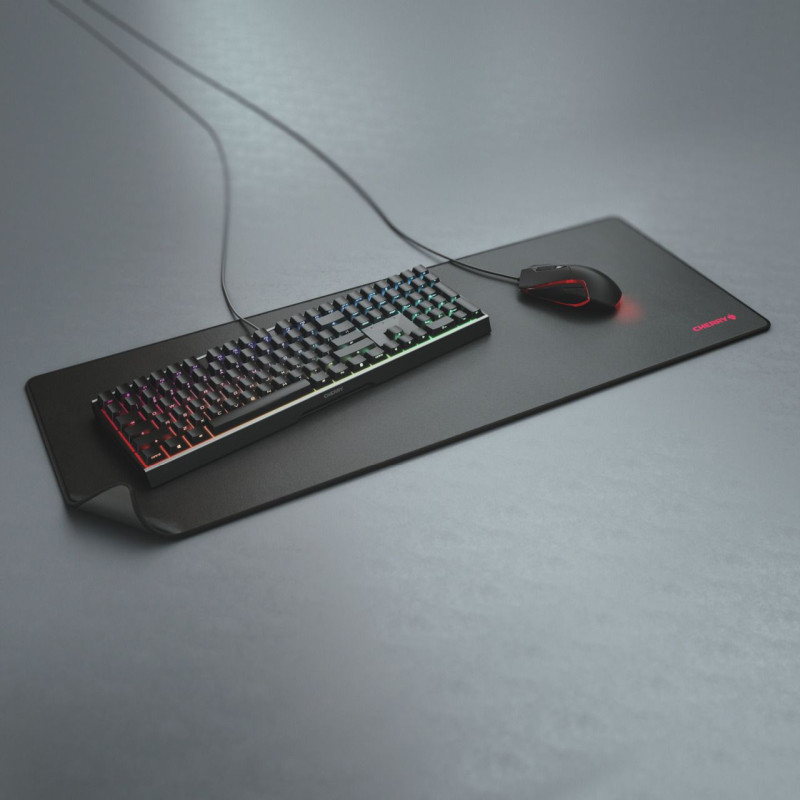 Cherry MP 2000 premium podloga za miš i tipkovnicu, XXL, crna