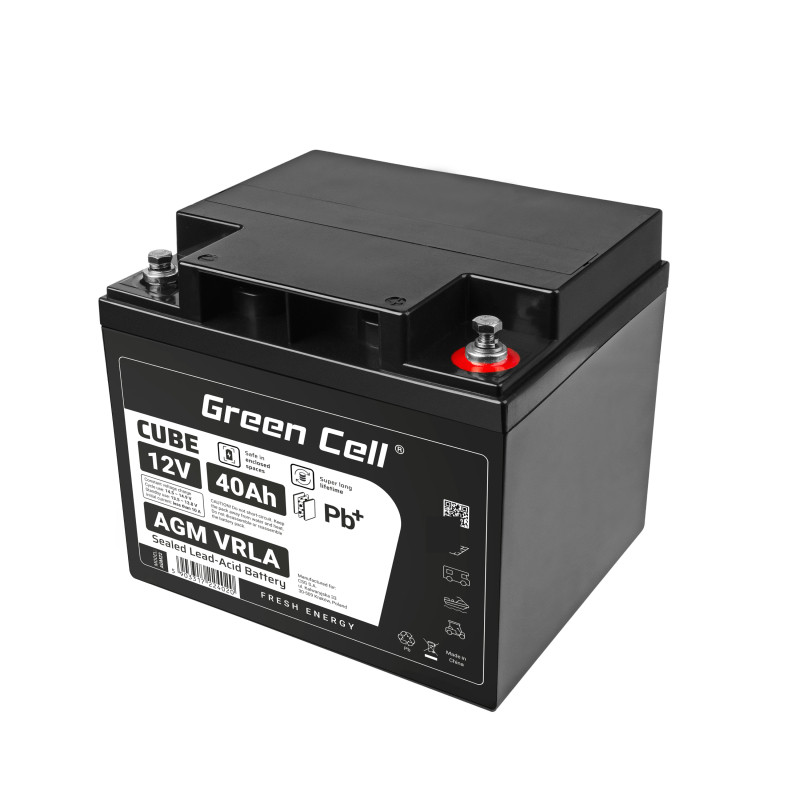 Green Cell (AGM22) baterija AGM 12V/40Ah