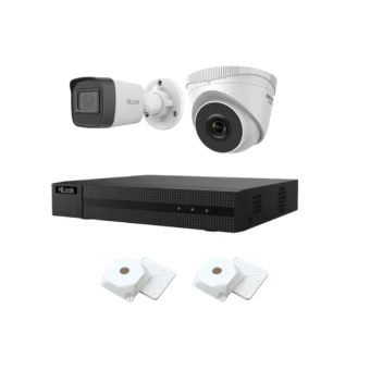 HIKVISION 4MP IP PoE komplet s 2 kamere, snimačem i HDD-om 500 GB