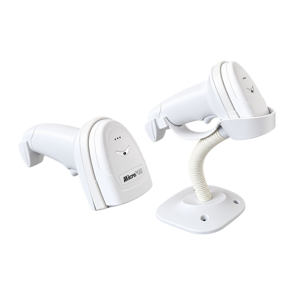 MicroPOS 1D/2D bar kod čitač DS-2DCB, bijeli, USB