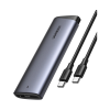 UGREEN vanjsko kućište CM767, SSD M.2 2230-2280 B&M-Key, NVMe, USB C 3.2, 10 Gbps, srebrno