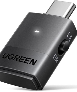 UGREEN Bluetooth 6.0 bežični audio odašiljač s LDAC podrškom i 3,5 mm priključkom, domet do 10m